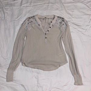 free people long sleeve top